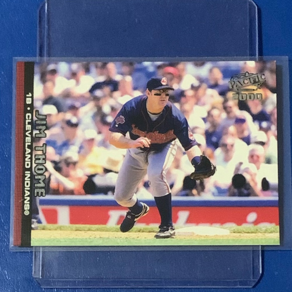 Jim Thome #137 2000 Pacific Baseball Trading Card